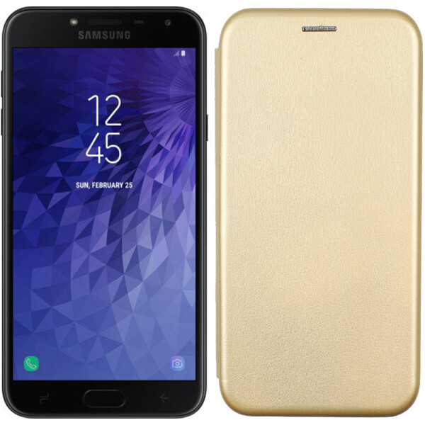 

Чехол книжка U-Like Best для Samsung Galaxy J4 2018 Gold (25205)