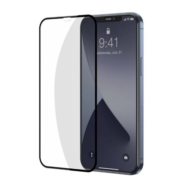

Защитное стекло Glasscover, Full Coverage для Apple iPhone 12 Pro Max (6,7";) Black