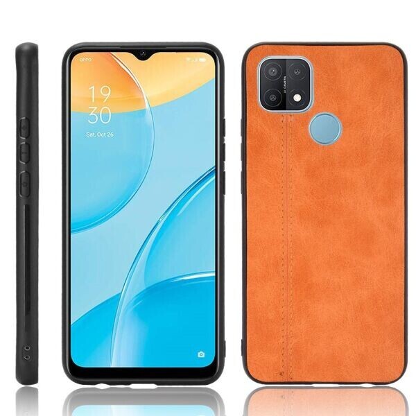 

Защитный чехол UniCase Leather Series для Oppo A15 / A15s - Orange