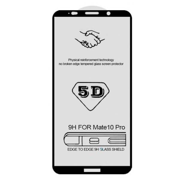 

Защитное стекло 5D Huawei Mate 10 Pro Черный