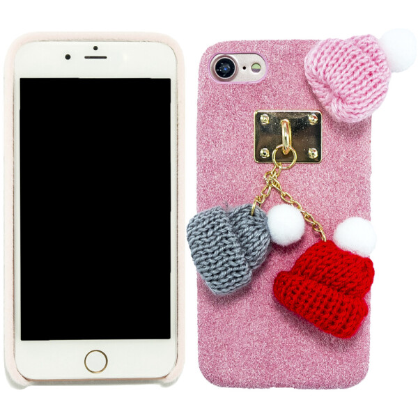 

Чехол накладка Jane Beanies series для iPhone 7/8 Розовый (18789)