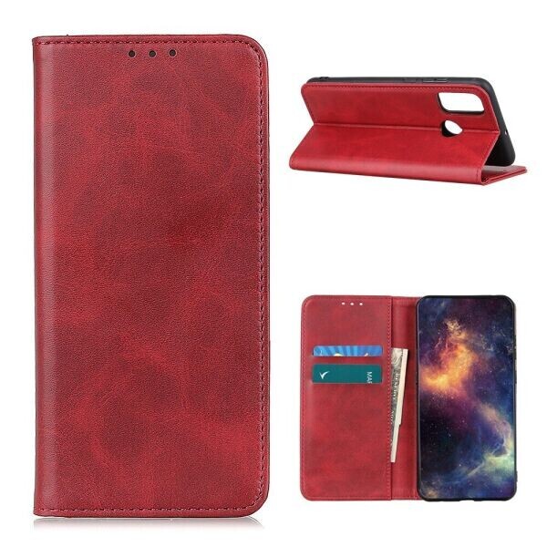 

Чехол-книжка Deexe Wallet Case для ZTE Blade A7s - Red