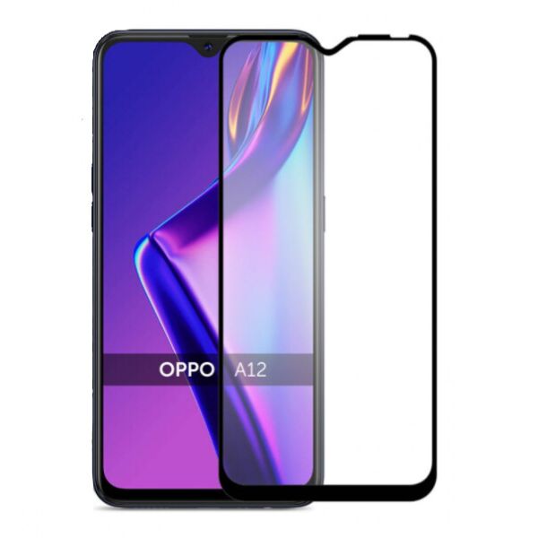

Защитное стекло Full Glue для Oppo A12 black (KC)