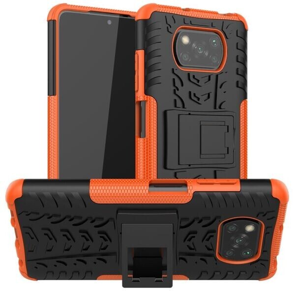 

Защитный чехол UniCase Hybrid X для Xiaomi Poco X3 - Orange