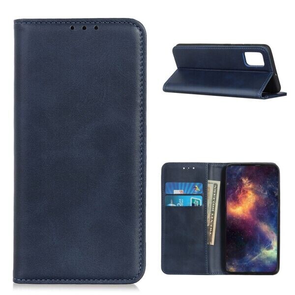 

Чехол-книжка Deexe Wallet Case для Samsung Galaxy A02s (A025) - Dark Blue