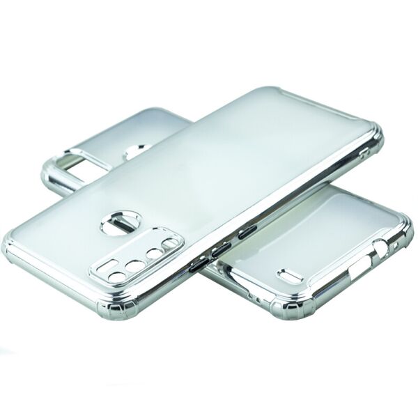 

Чехол MiaMI AirBamp Electroplating for Tecno Spark 6 (KE7) Silver