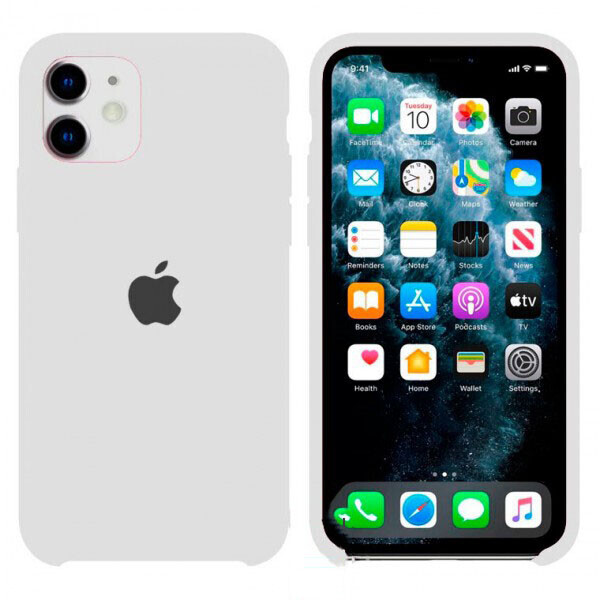 

Чехол Silicone Case Apple iPhone 11 Белый 09
