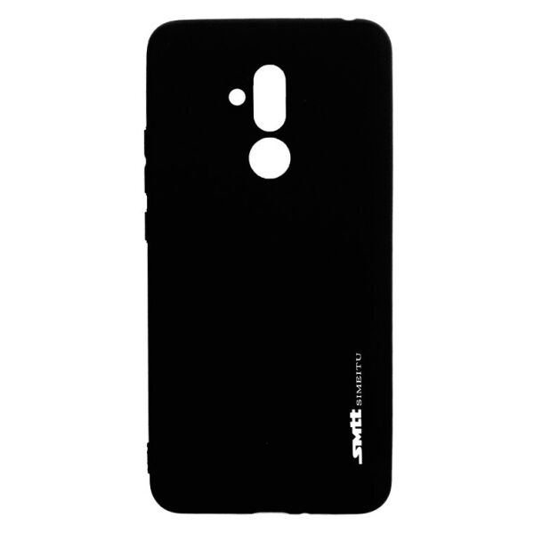 

Чехол силиконовый SMTT Nokia 7.1 Plus Черный