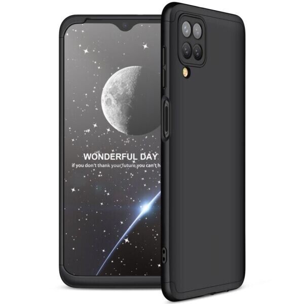 

Защитный чехол GKK Double Dip Case для Samsung Galaxy A12 (A125) - Black