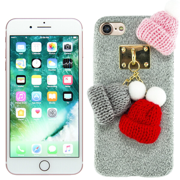 

Чехол накладка Jane Beanies series для iPhone 7/8 Серый (18790)