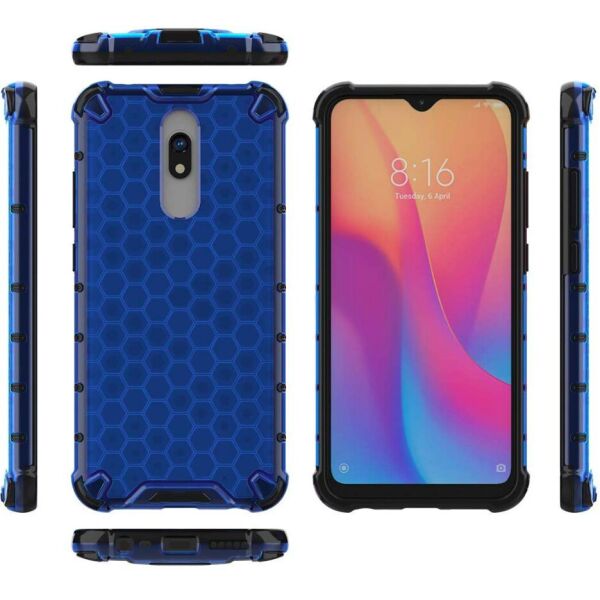 

Ударопрочный чехол Honeycomb для Xiaomi Redmi 8 / 8a (Синий)