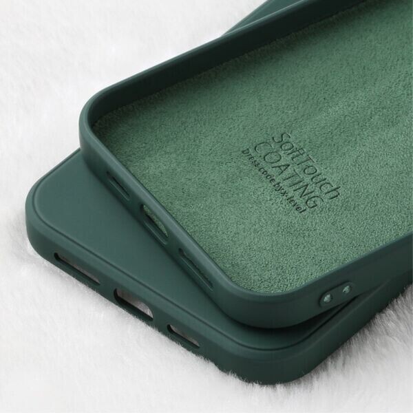 

Защитный чехол X-LEVEL Delicate Silicone для Apple iPhone 12 mini - Midnight Green