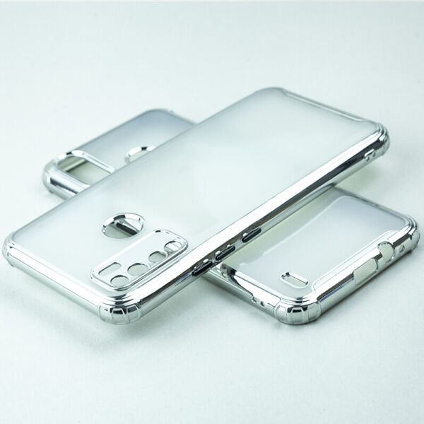 

Чехол MiaMI AirBamp Electroplating for Tecno Spark 4 Lite (BB4k) Silver