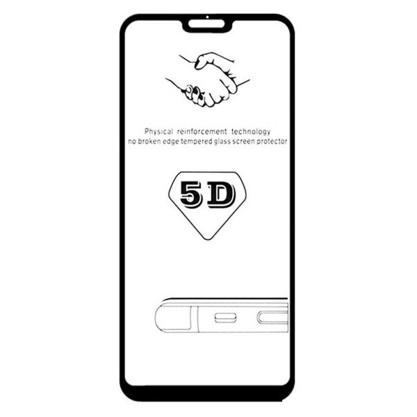 

Защитное стекло 6D Xiaomi Redmi Note 8 Черный