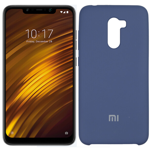 

Чехол для Xiaomi Poco F1 Синий (25203)
