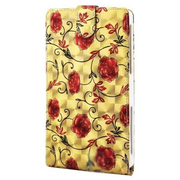 

Чехол флип XXXL планшетов 7.0 №2 розы Золотой