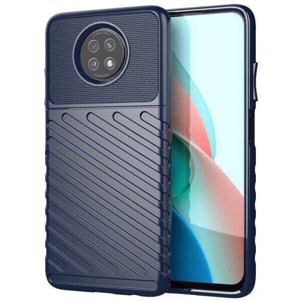 

Защитный чехол Deexe Thunder Series для Xiaomi Redmi Note 9T - Blue