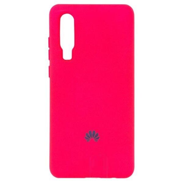 

Чехол Silicone Case Full Huawei P30 Малиновый