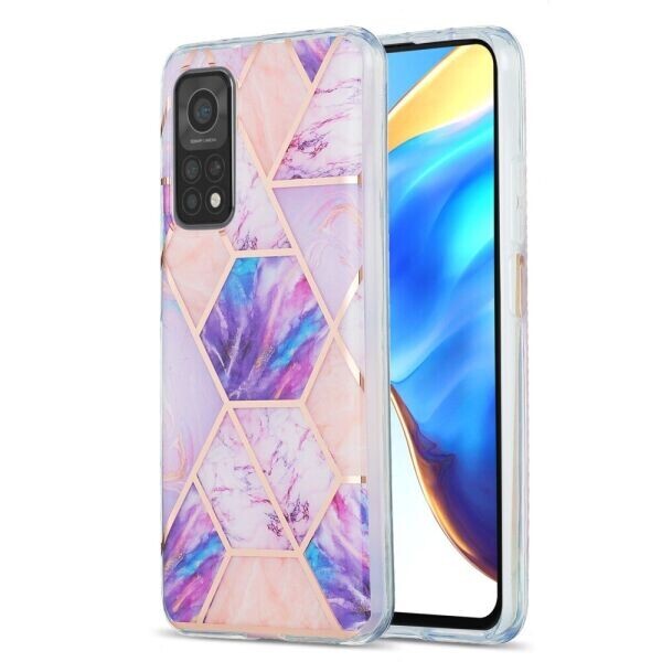 

Защитный чехол Deexe Marble Pattern Xiaomi Mi 10T / Mi 10T Pro - Rose Pink