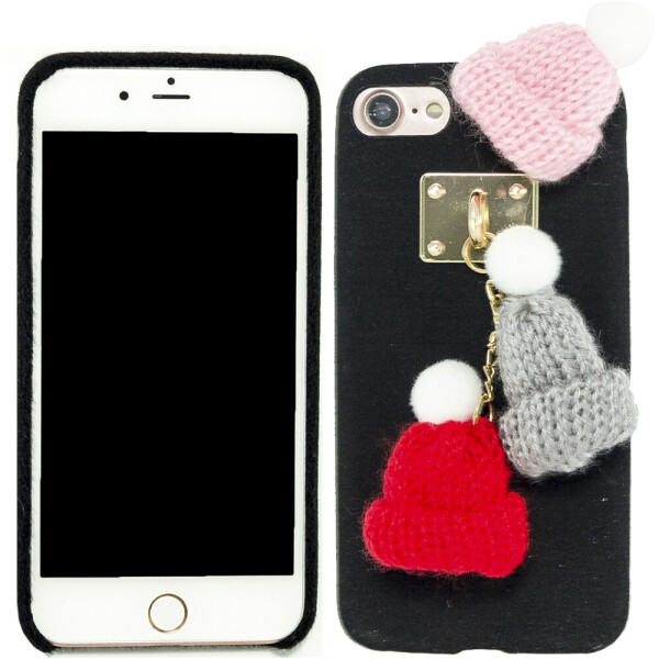 

Чехол накладка Jane Beanies series для iPhone 7/8 Черный (18791)