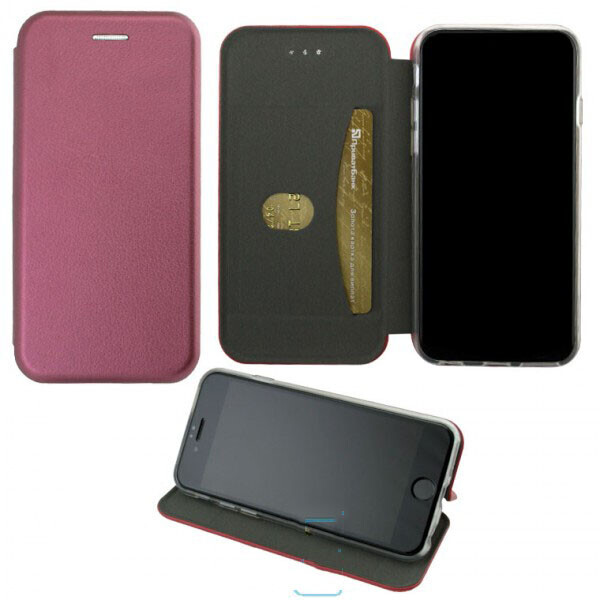 

Чехол книжка Elite Case Vivo V15 Pro Бордовый