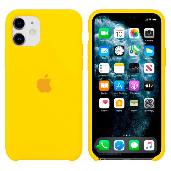

Чехол Silicone Case Apple iPhone 11 Желтый 28