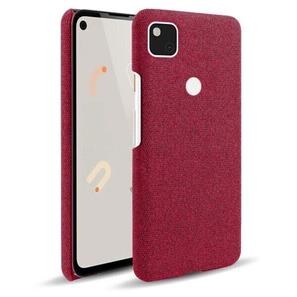 

Защитный чехол KSQ Cloth Style для Google Pixel 4A - Red