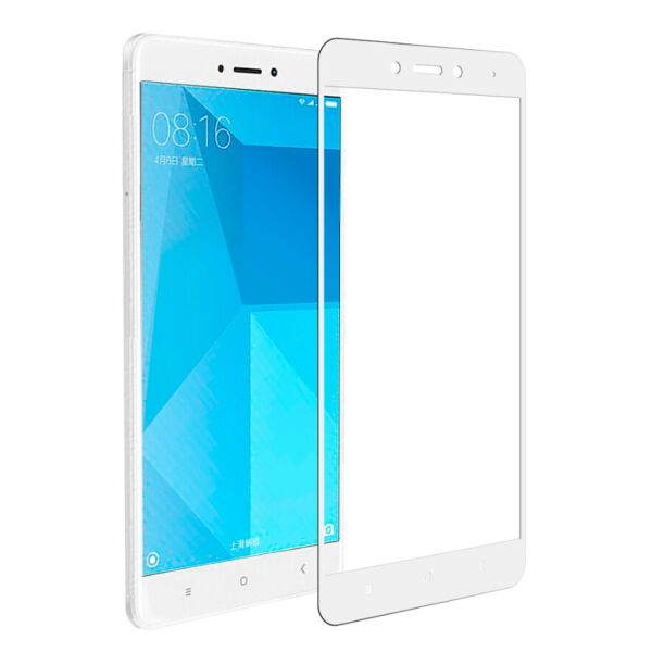 

Защитное стекло Full Coverage для Xiaomi Redmi Note 4 White