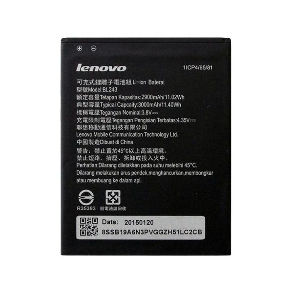 

Аккумулятор для Lenovo BL243