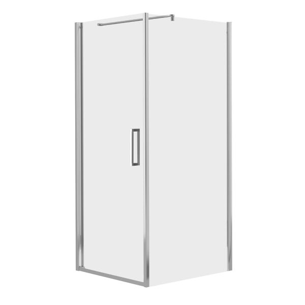 

Кабина для душа квадратная угловая EGER RUDAS 599-001/1L 90см x 90см хром 82207