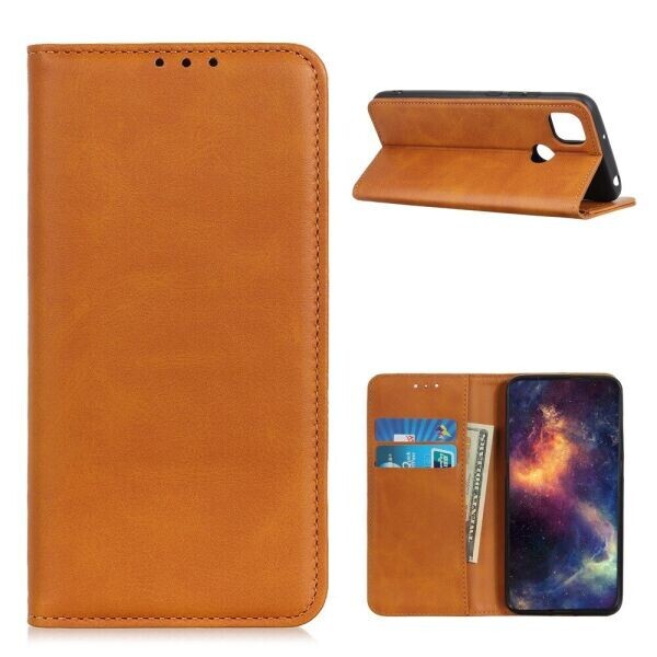 

Чехол-книжка Deexe Wallet Case для Motorola Moto G9 Power - Brown