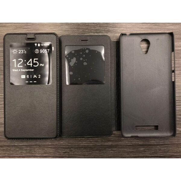 

Чехол-книжка для Xiaomi Redmi 2 Note Black (Без бренда)
