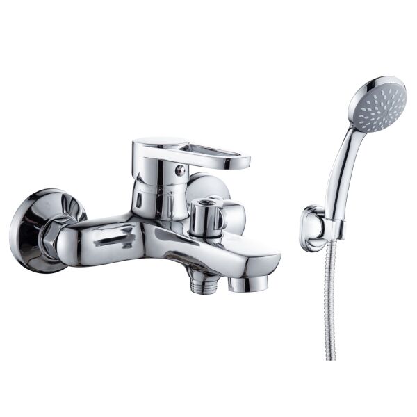 

Кран в ванную одноручный с коротким изливом ROZZY JENORI KINK RBZZ003-3 хром латунь 71541