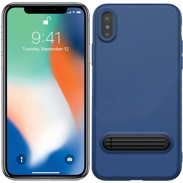 

Чехол Baseus Happy Watching Supporting Series для iPhone X Blue (LS15) (21422)