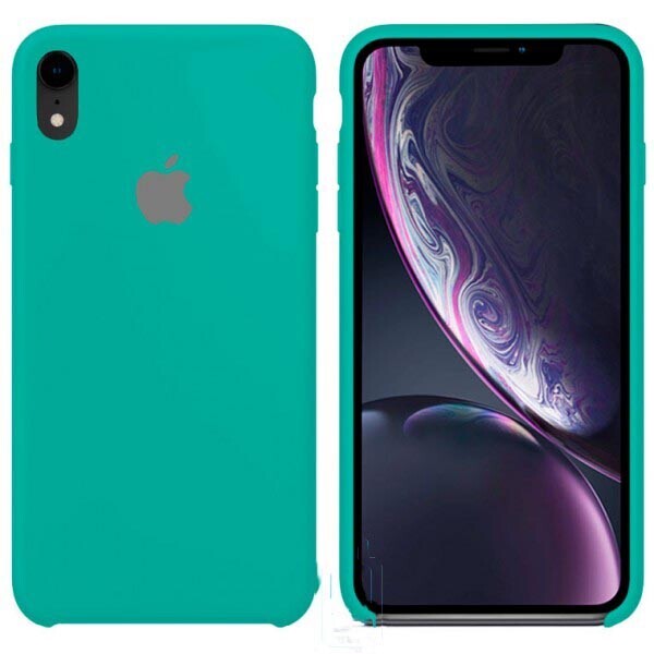 

Чехол Silicone Case Apple iPhone XR Зеленый 47