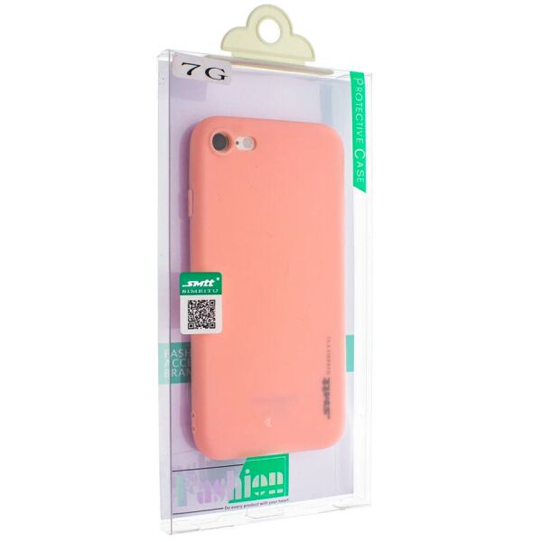 

Силиконовый чехол Smtt для iPhone 7 / 8 розовый