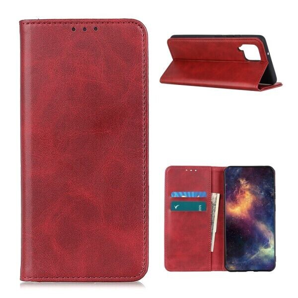 

Чехол-книжка Deexe Wallet Case для Samsung Galaxy A12 - Red