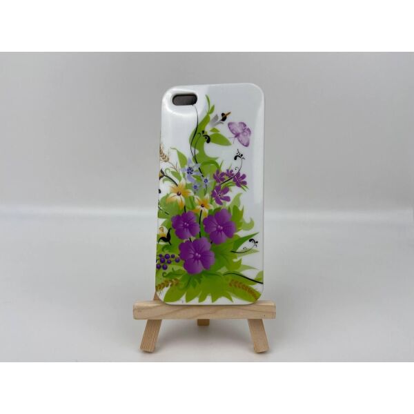 

Силиконовый чехол для iPhone 5 / 5S / SE цветы (KC)