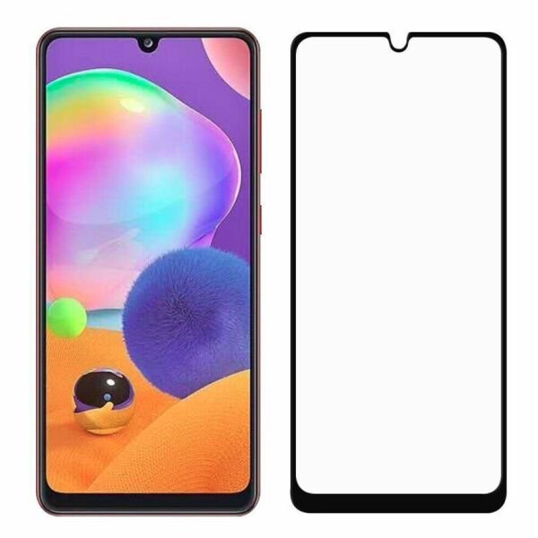 

Защитное стекло Full Coverage для Samsung Galaxy A31 Black (KD)