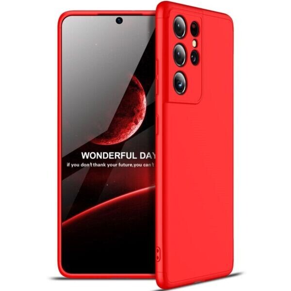 

Защитный чехол GKK Double Dip Case для Samsung Galaxy S21 Ultra (G998) - Red