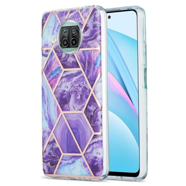 

Защитный чехол Deexe Marble Pattern Xiaomi Mi 10T Lite - Light Purple