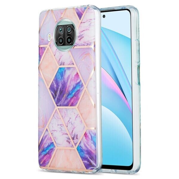 

Защитный чехол Deexe Marble Pattern Xiaomi Mi 10T Lite - Rose Pink