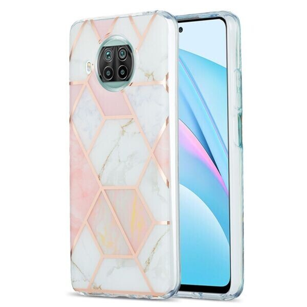 

Защитный чехол Deexe Marble Pattern Xiaomi Mi 10T Lite - Pink