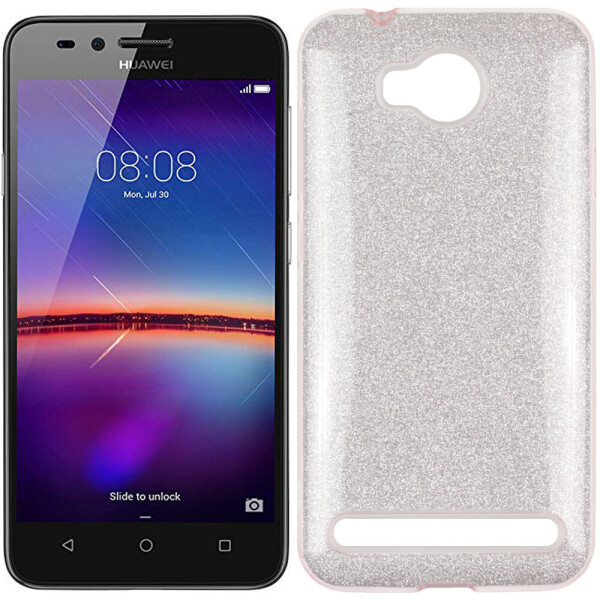 

Чехол силиконовый 3in1 Блёстки для Huawei Y3 II Pink (23592)