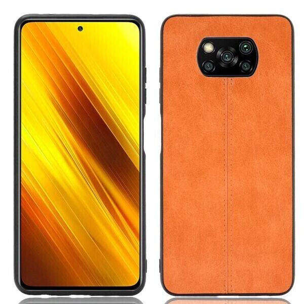 

Защитный чехол UniCase Leather Series для Xiaomi Poco X3 - Brown