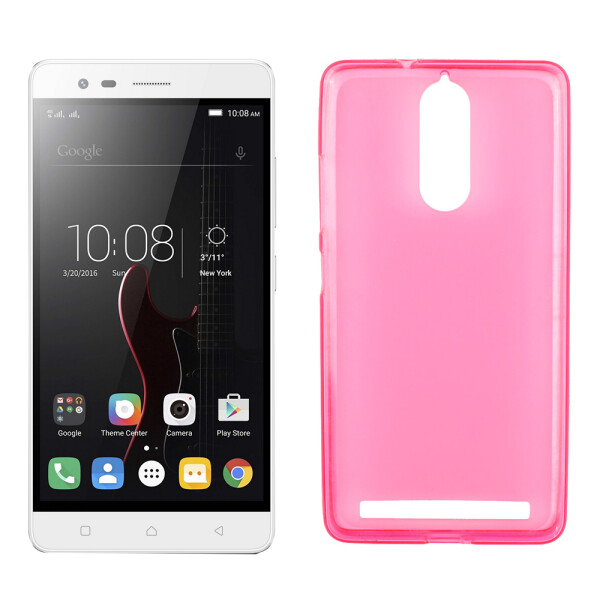 

Чехол силиконовый оригинальный для Lenovo A7020/Vibe K5 Note Pink (7072)
