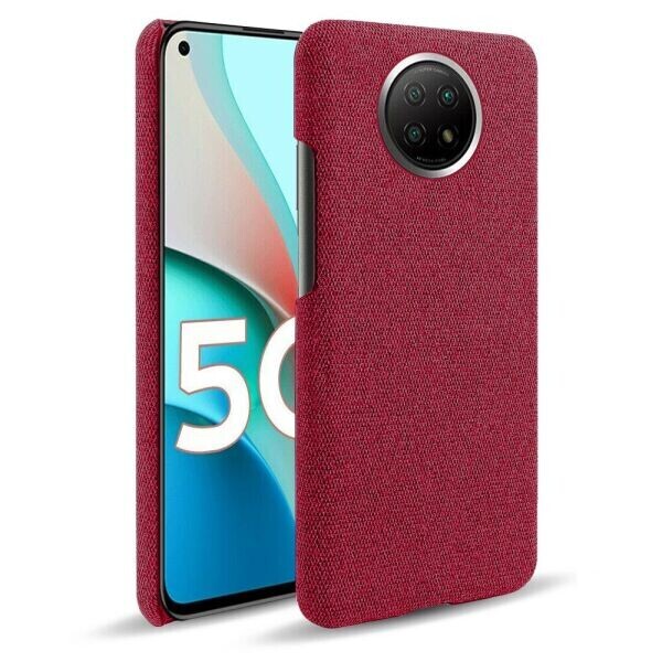 

Защитный чехол KSQ Cloth Style для Xiaomi Redmi Note 9T - Red