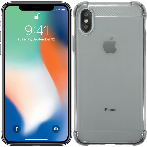 

Чехол X-Level Crashproof series для iPhone X Black (22088)