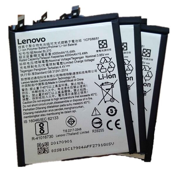 

Аккумулятор для Lenovo K6 Note / BL270