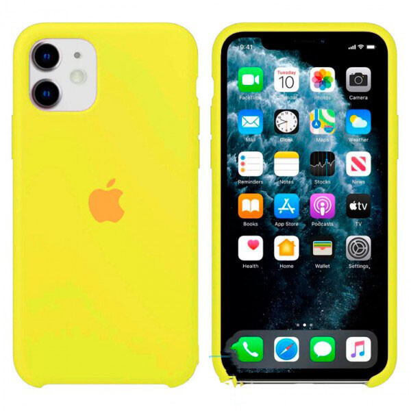 

Чехол Silicone Case Apple iPhone 11 Лимонный 41